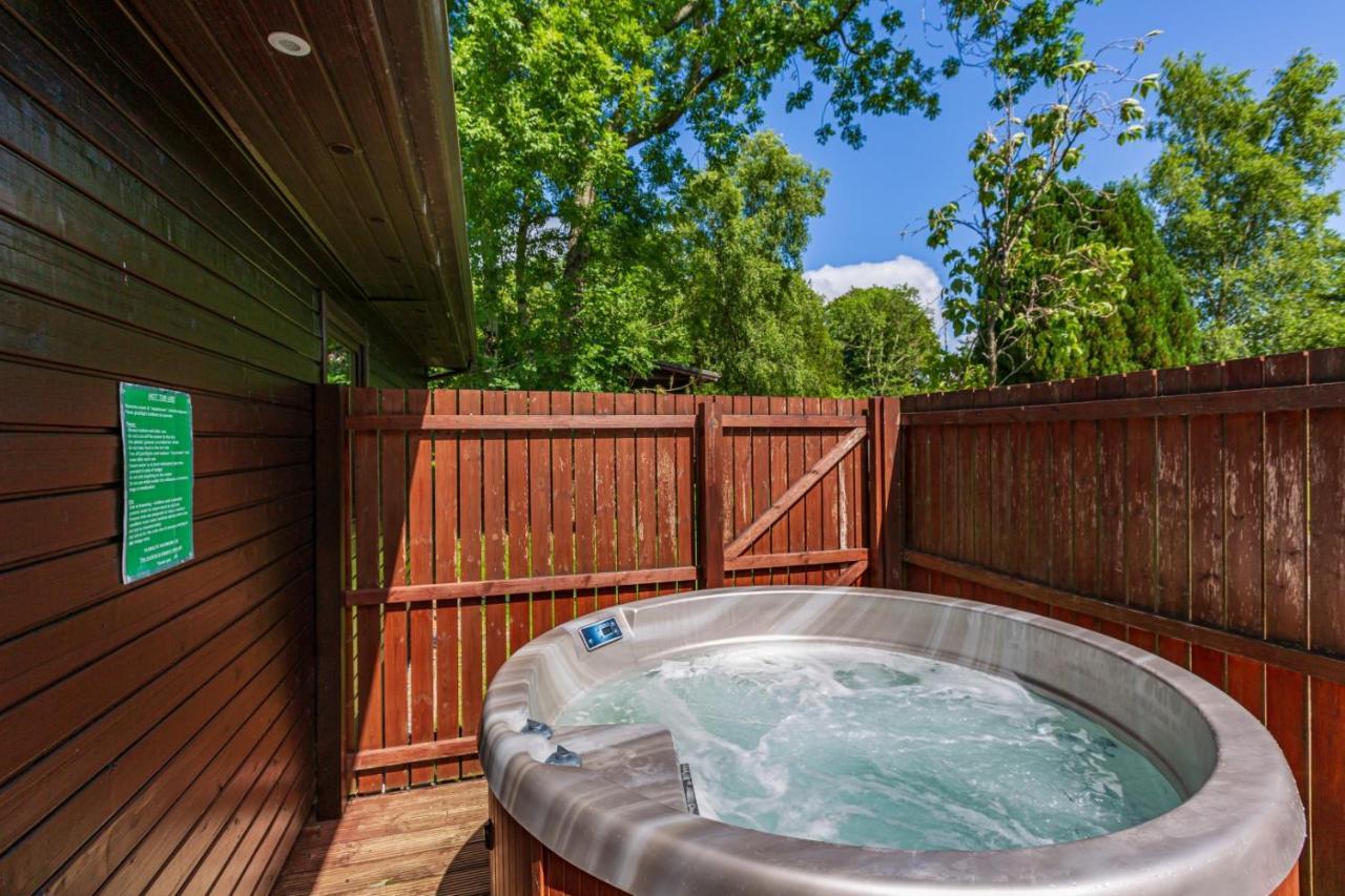 Birch Lodge 20 With Hot Tub Нютън Стюарт Екстериор снимка